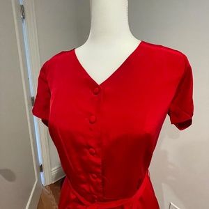 Lecole des femmes little red dress